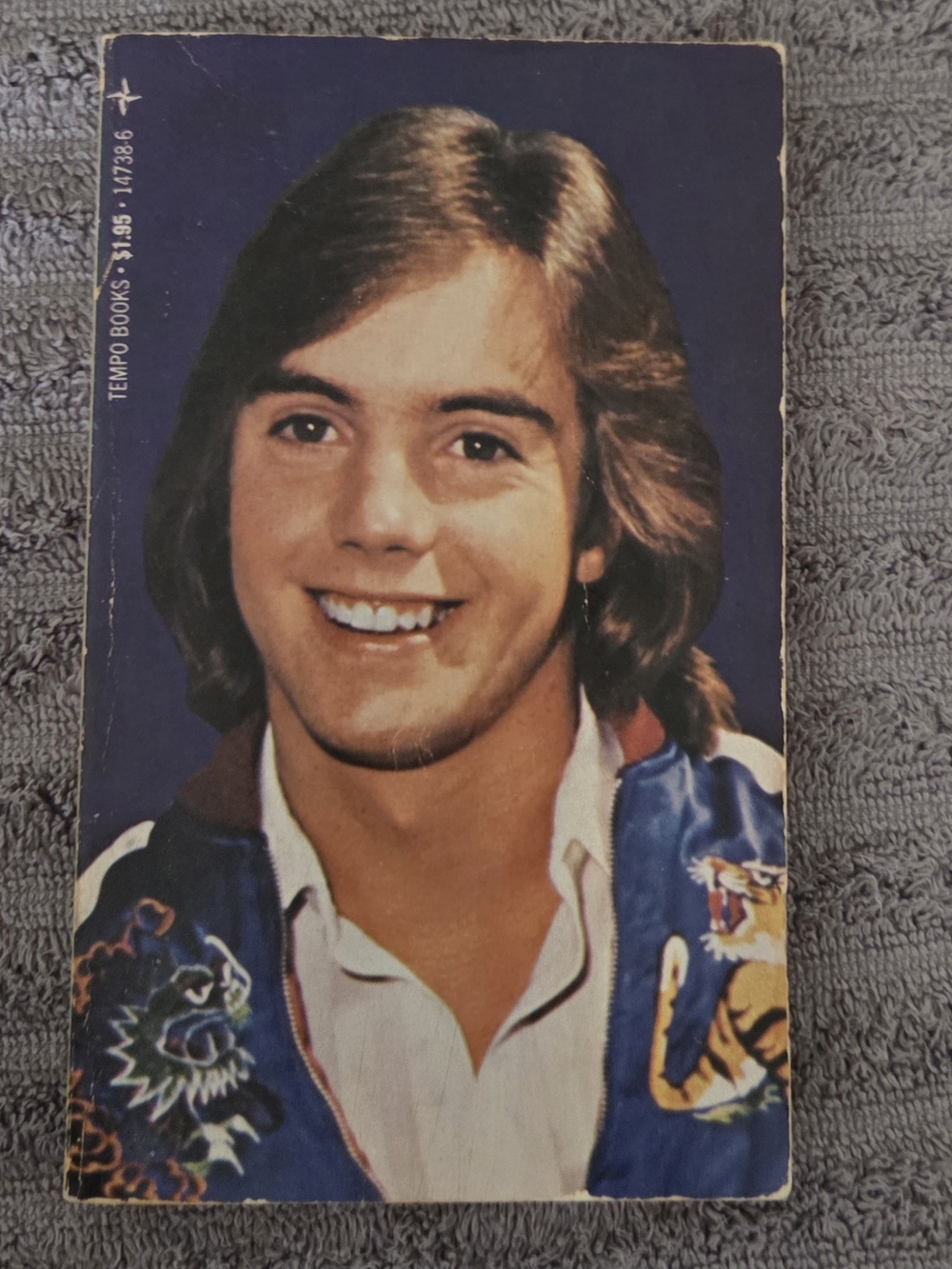 Antique Shaun Cassidy teen 70s heart throb Tempo Books scrapbook paperback novel